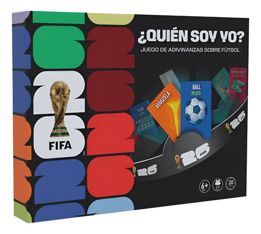 Juego De Mesa ¿quién Soy Yo? Fifa Oficial Fwc-0003-02