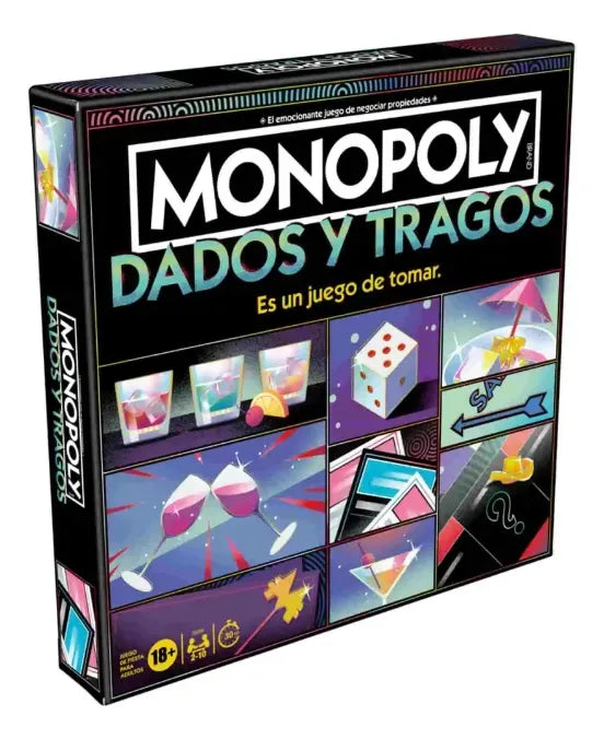 Hasbro Family Monopoly Fiesta Board Crawl G2226