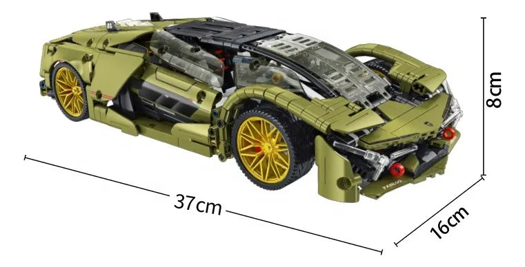 Panlos Brick Auto De Lujo Street Evolution 1406 Pzs 2458323