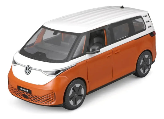 Maisto 1:25 Volkswagen Id. Buzz 2023 Blanco/naranja 32914