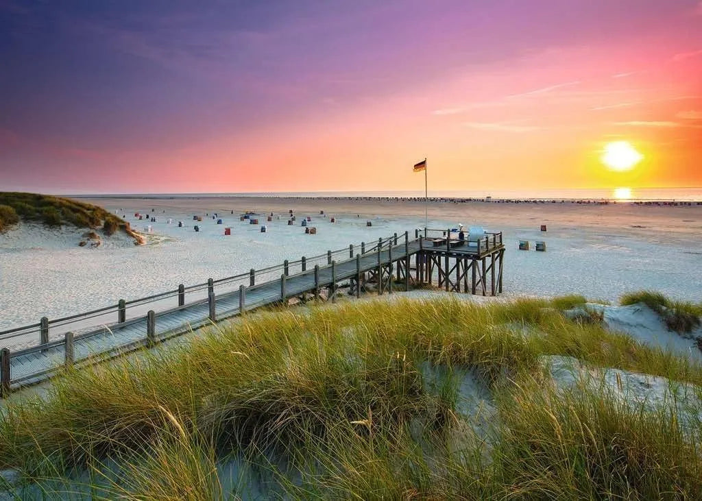 Ravensburger Puzzle 1000 Pzs Sunset Over Amrum 12000690