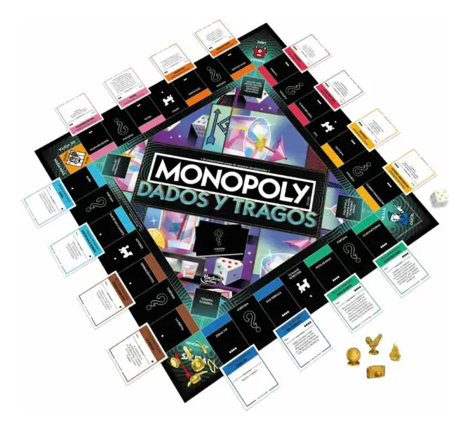 Hasbro Family Monopoly Fiesta Board Crawl G2226