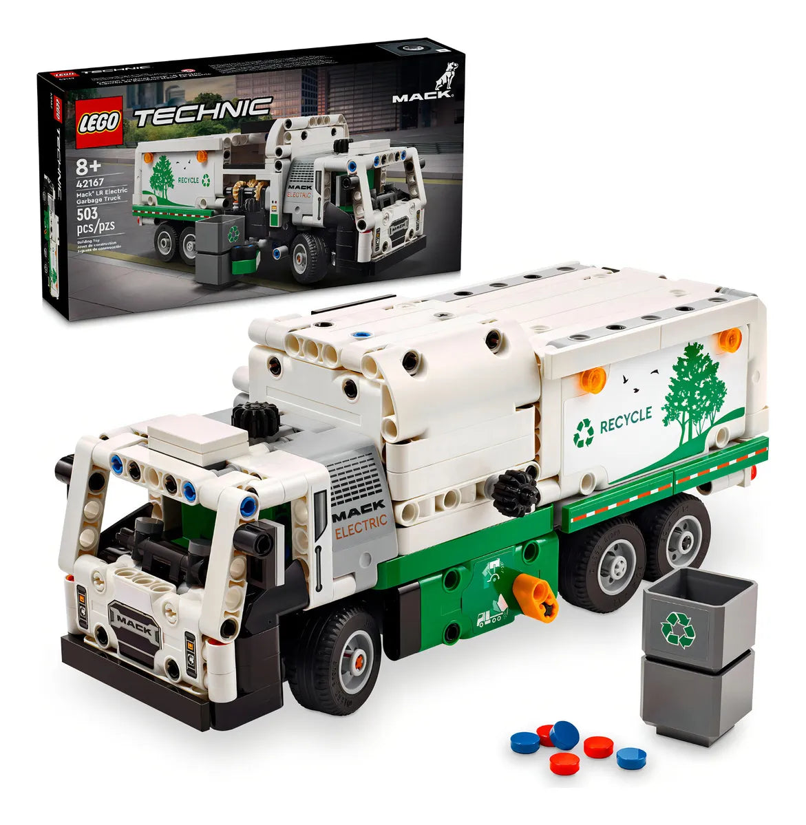 Lego Technic Camión Mack Lr Eléctrico 42167 503