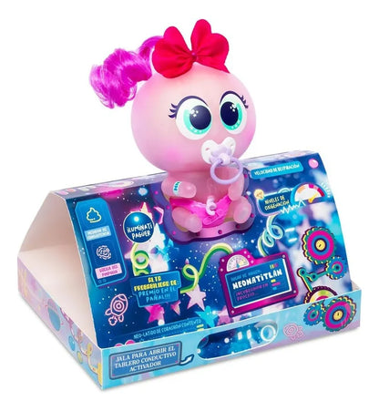 Muñeco Bebé Ksimerito Ilumerito Rosa Distroller 998996