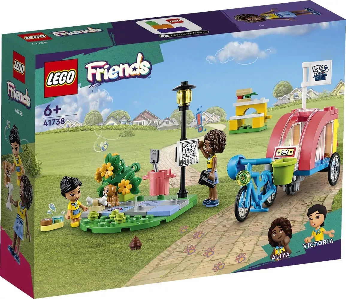Lego Friends Bici De Rescate Canino 125 Pzs 41738