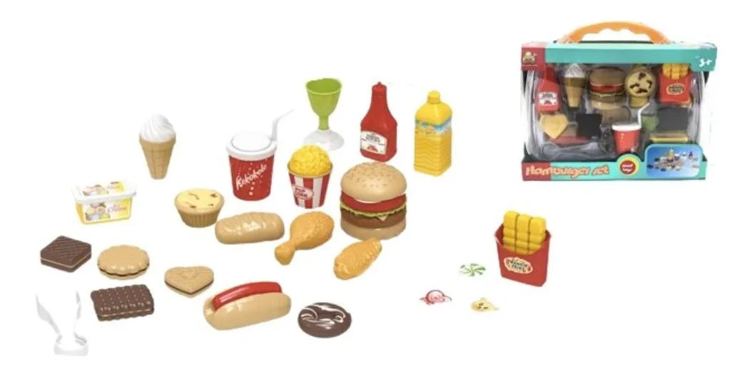 Set De Comida Hamburguesería Shine 1919425