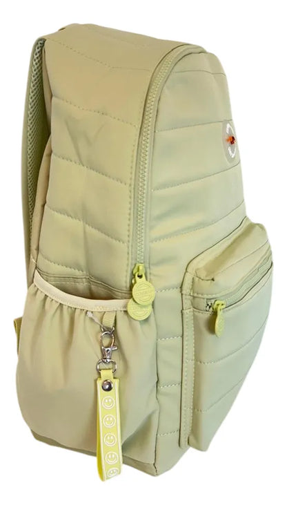 Mochila Espalda 18 Pulgadas Escolar Sl2502v Kinderland Verde