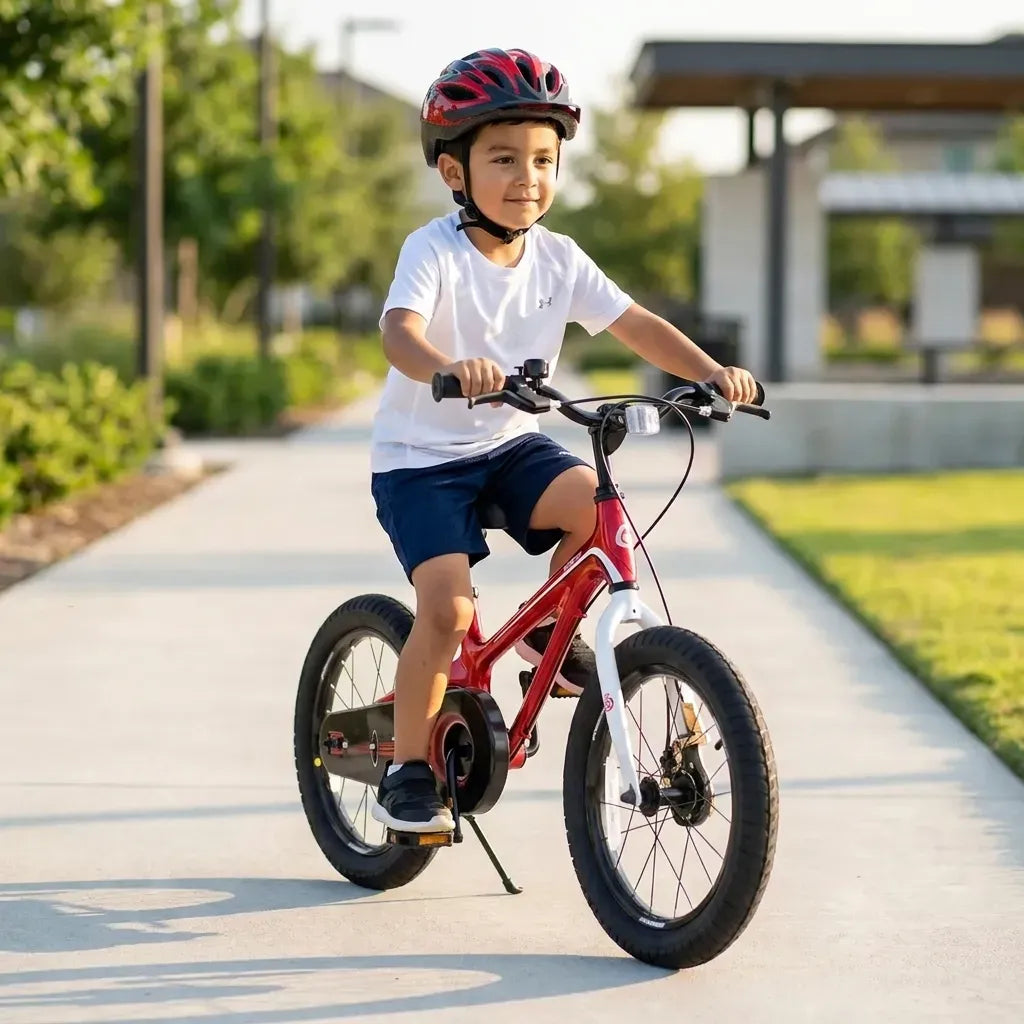 Bicicleta Infantil Royal Baby Astro Roja 18" RB18-35P