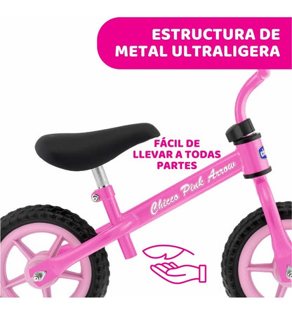 Chicco Primera Bicicleta Equilibrio Pink Arrow 1716 Rosa