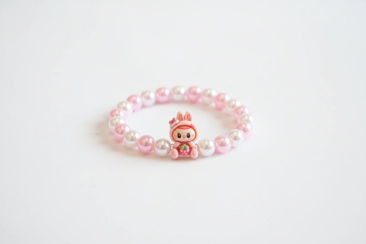 Kit Por 12 Pulseras 9 Cm Infantil Con Estuche Kl329 Shine