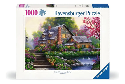 Ravensburger Puzzle 1000 Pzs Romantic Cottage 12000464