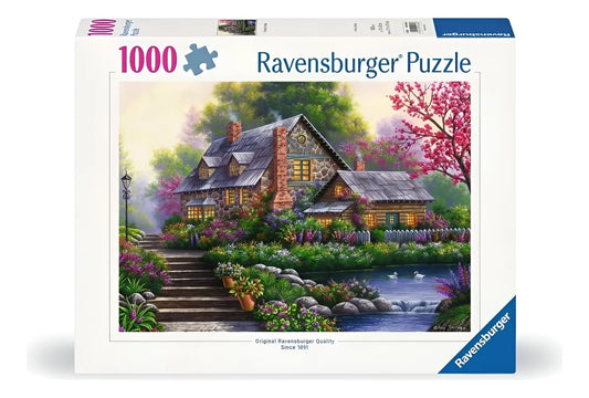 Ravensburger Puzzle 1000 Pzs Romantic Cottage 12000464