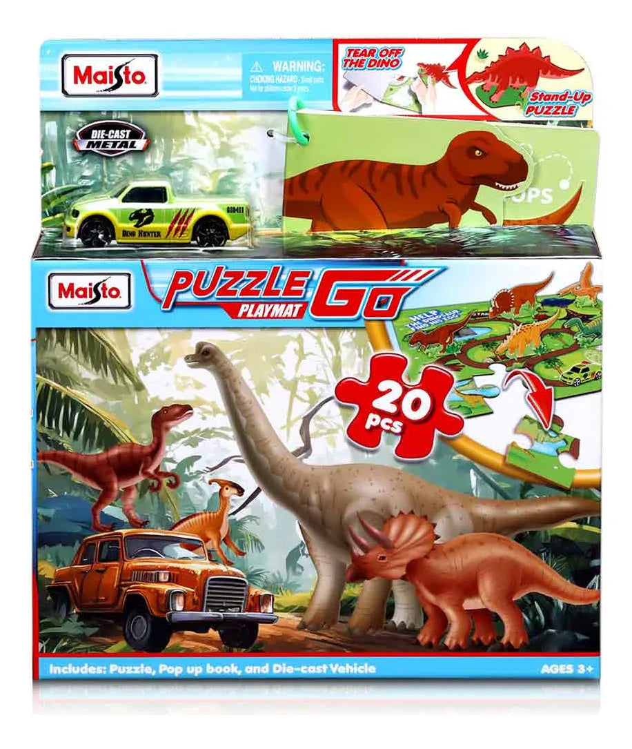 Maisto Rompecabezas Puzzle Go Dino 20 Pzs 12679