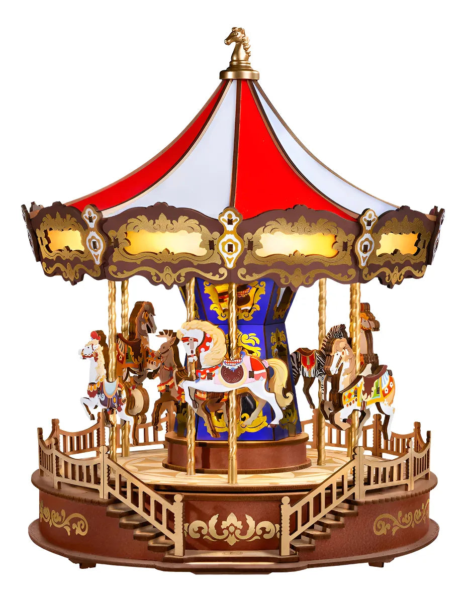 Robotime Puzzle Rolife Classic Carousel AMC01