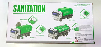 Camion Recolector De Residuos R/c 1:28 726-310 North Sun Verde
