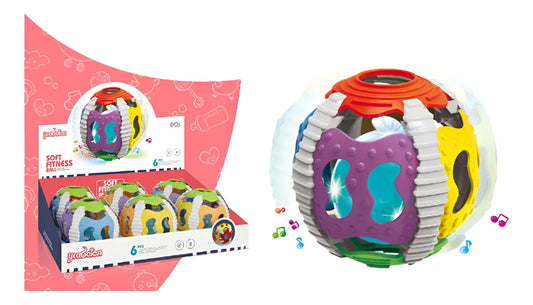 Pelota Suave Con Luz Y Sonido 1972588 Shine Multicolor