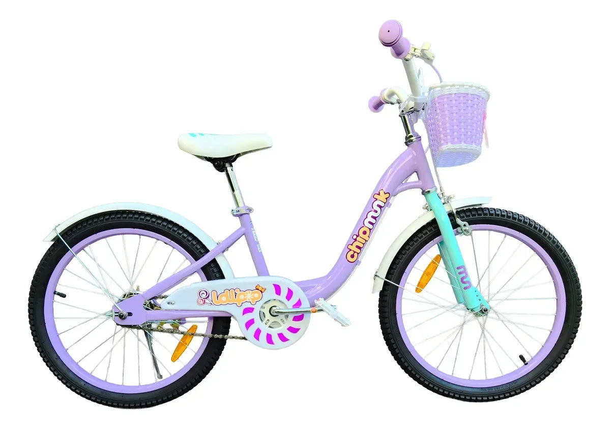 Bicicleta Infantil Royal Baby Chipmunk Mm Purpura R16 Cm16-2