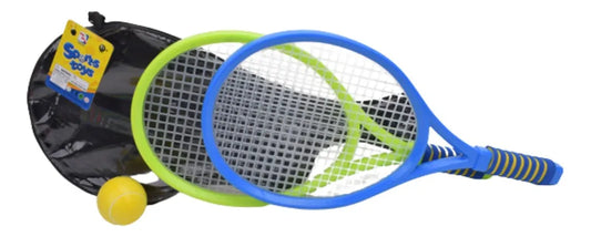 Set Raquetas Con Pelota 1859248 Shine Azul