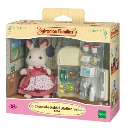 Sylvanian Mama Conejo Chocolate Con Set De Heladera 5014sy