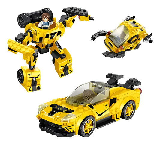 Panlos Brick Bloques Auto De Carrera 3 En 1 1987431 218