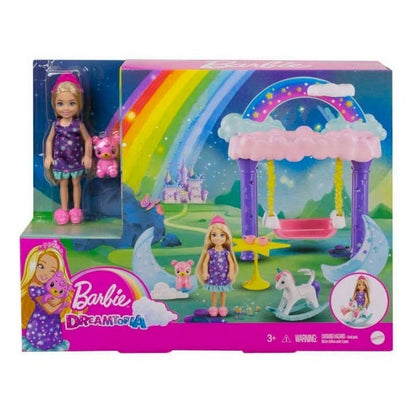 Barbie Set De Juego Columpio Con Muñeca Chelsea Mattel Gtf50