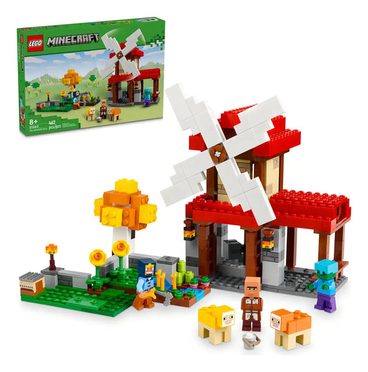 Lego Minecraft La Granja Del Molino 21262 462 Zombi