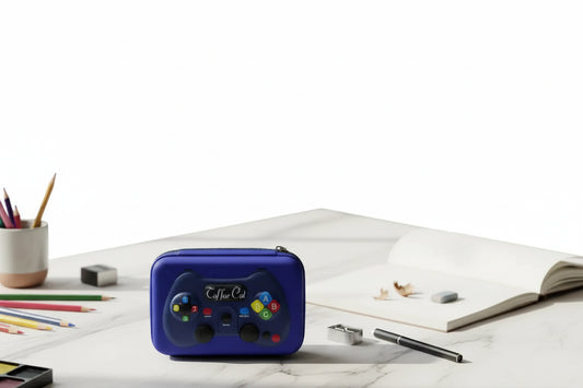 Cartuchera Joystick Azul Kl1326 Shine Joystick Azul