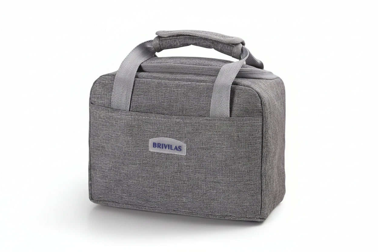 Lunchera Gris Kl1183 Shine Gris