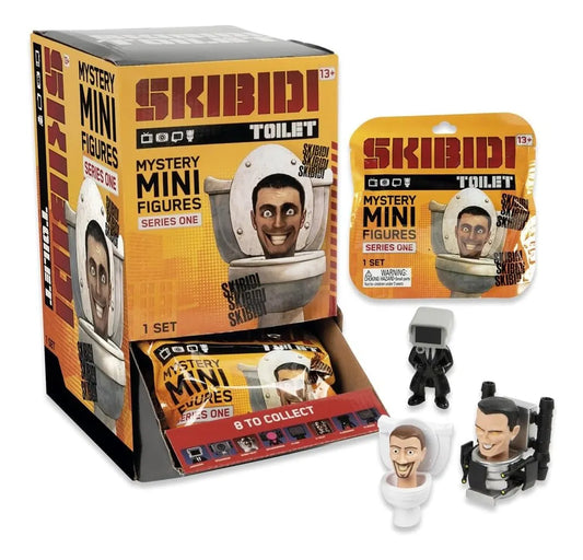Skibidi Toilet Original Minifiguras Misteriosas Serie 1 1300