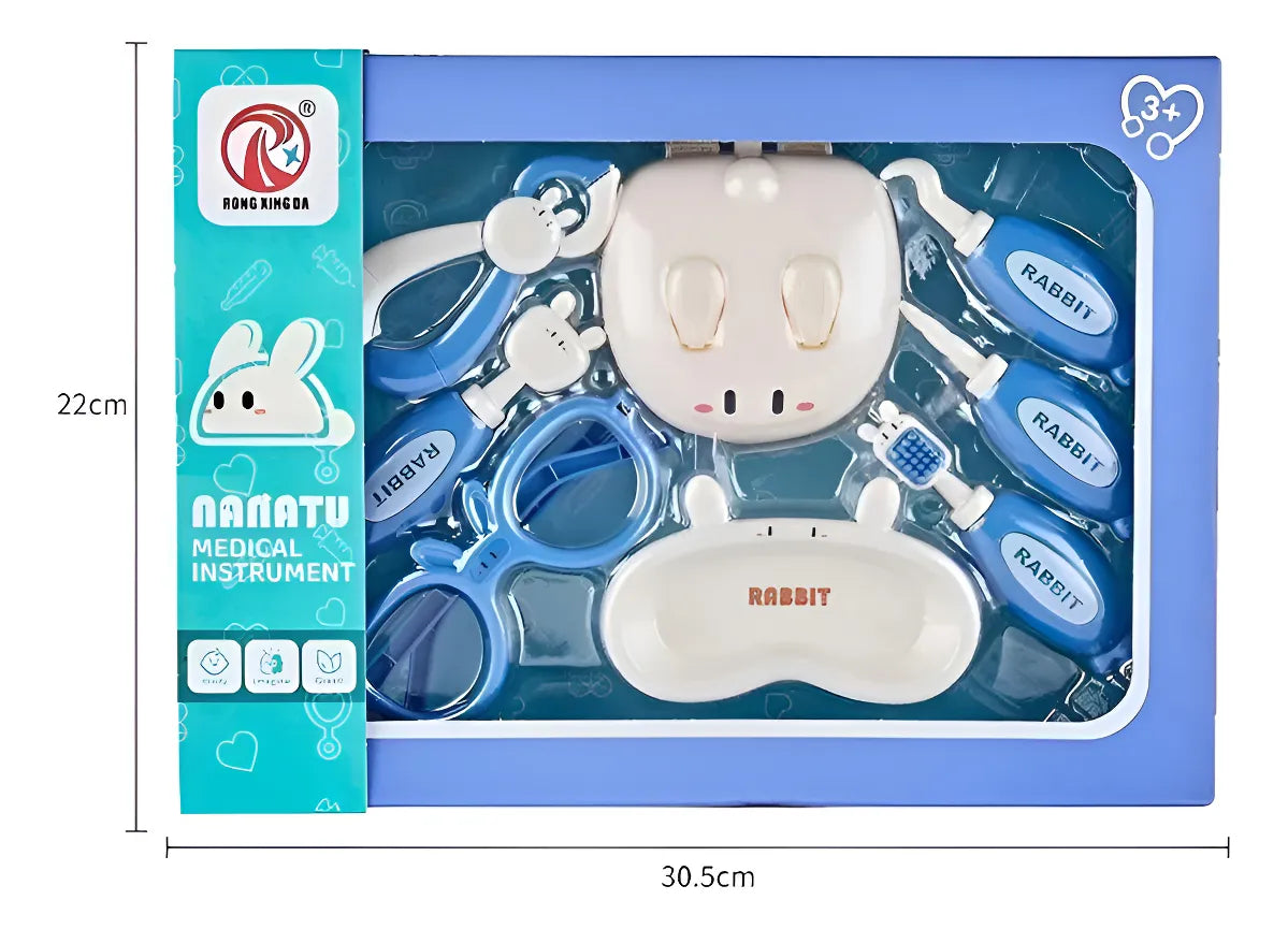 Set Doctor Dentista Conejo Celeste 2353073 Shine Celeste