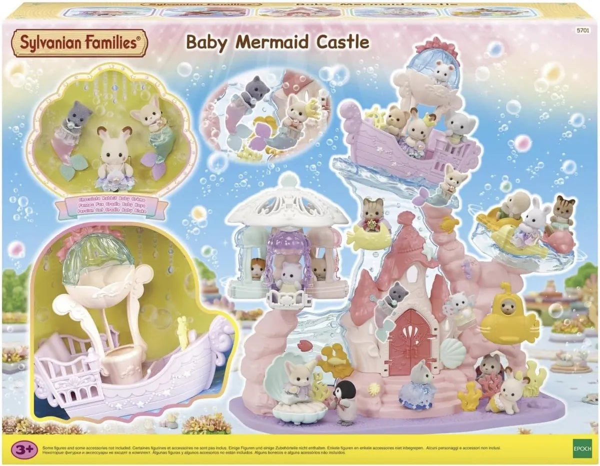 Sylvanian Families Castillo De Las Sirenas 5701 Beige