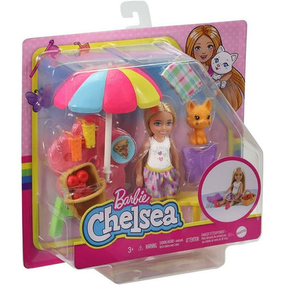 Muñeca Barbie Chelsea Club Set Día De Campo Hck66 Mattel