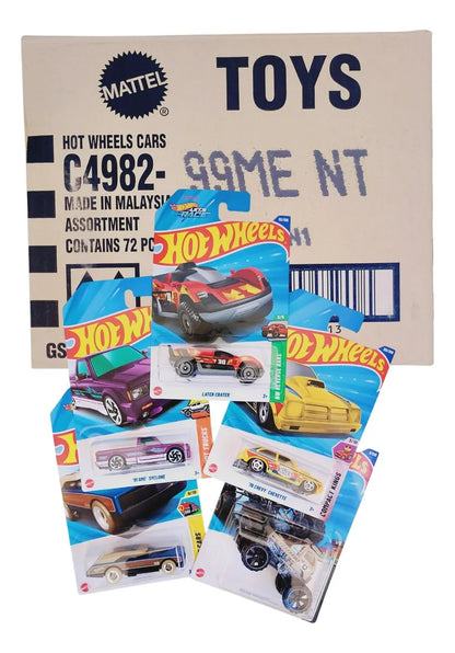 Pack Nuevos Hot Wheels 2025 Vehículos Básicos Surtidos X 72