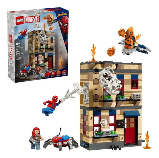 Lego Super Heroes Apartamento De Peter Parker 76317 394