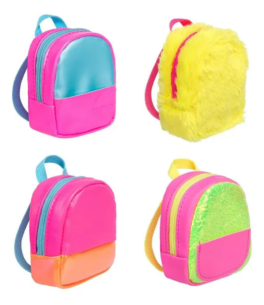 Real Littles Neon Backpack Kit X6 Mini Bags Accesorios 25589