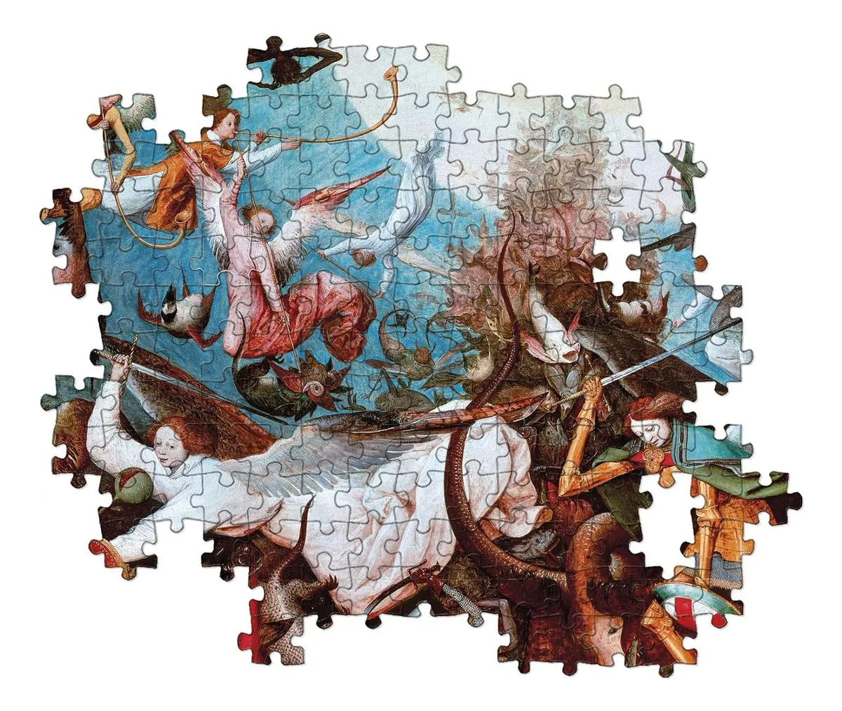 Clementoni Puzzle 1000pzs Caída De Ángeles, Brueghel 39662