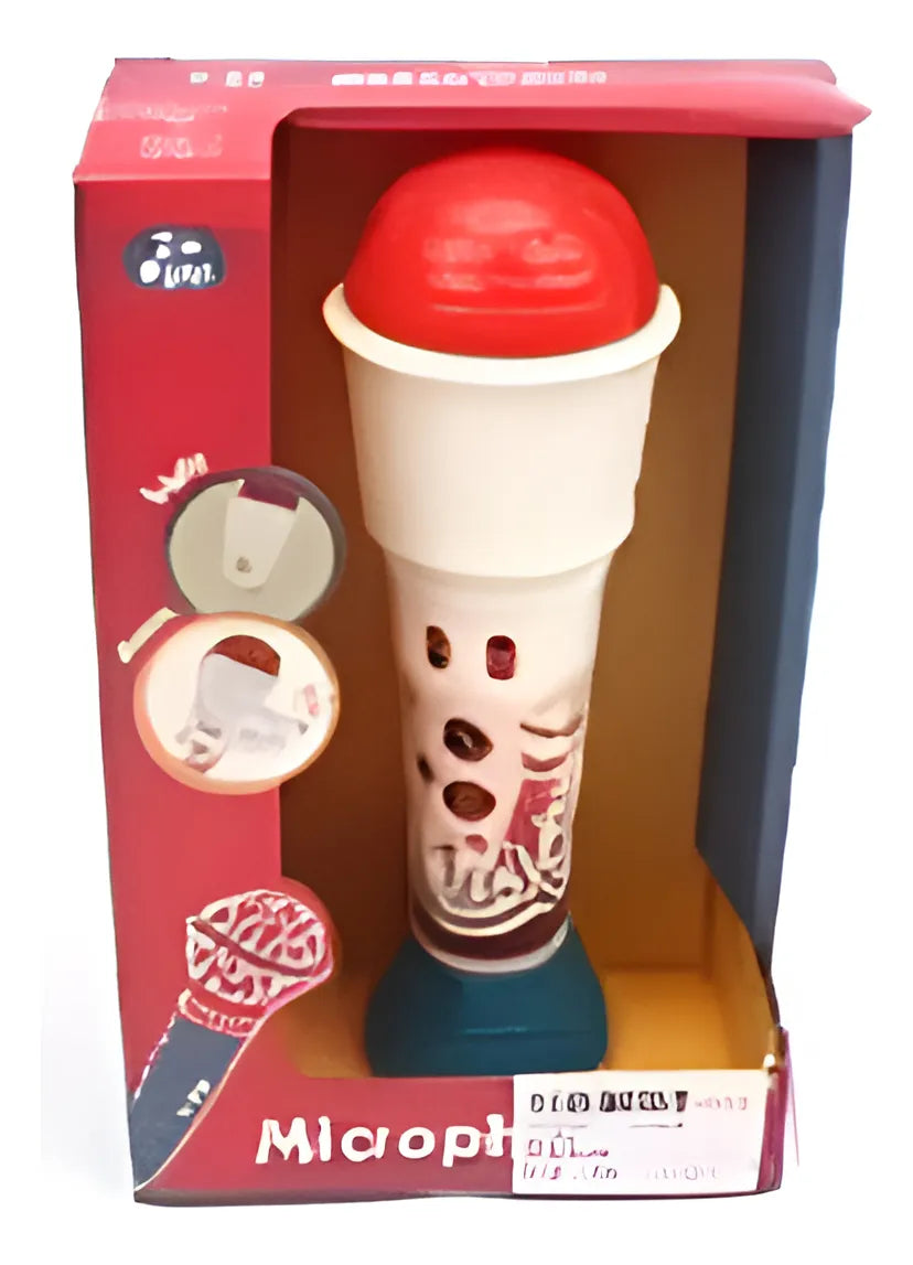 Microfono Infantil Amplifica La Voz 2030881 Blanco