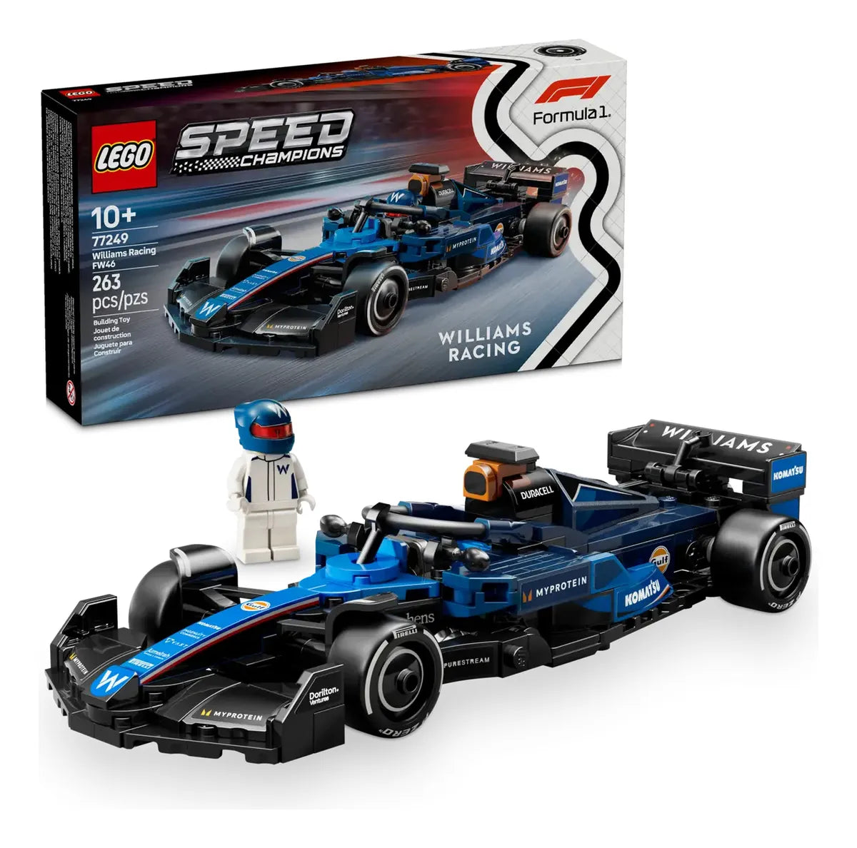 Lego Speed Champions Coche Carreras Williams Racing F1 77249