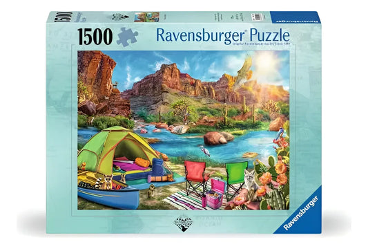 Ravensburger Puzzle 1500 Pzs Canyon Camping 12001007