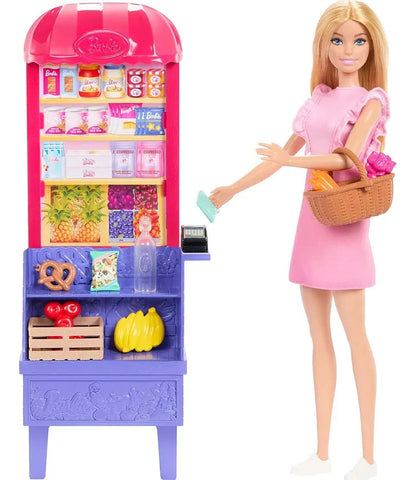 Barbie Muñeca Teresa Set De Supermercado Jct05