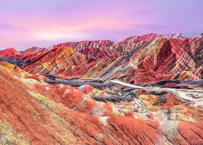 Ravensburger Puzzle 1000 Rainbow Mountains, China 12000252