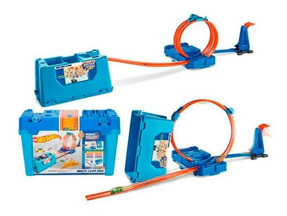 Hot Wheels Pista Autos Track Builder Box Asst Flk89 E.full Azul