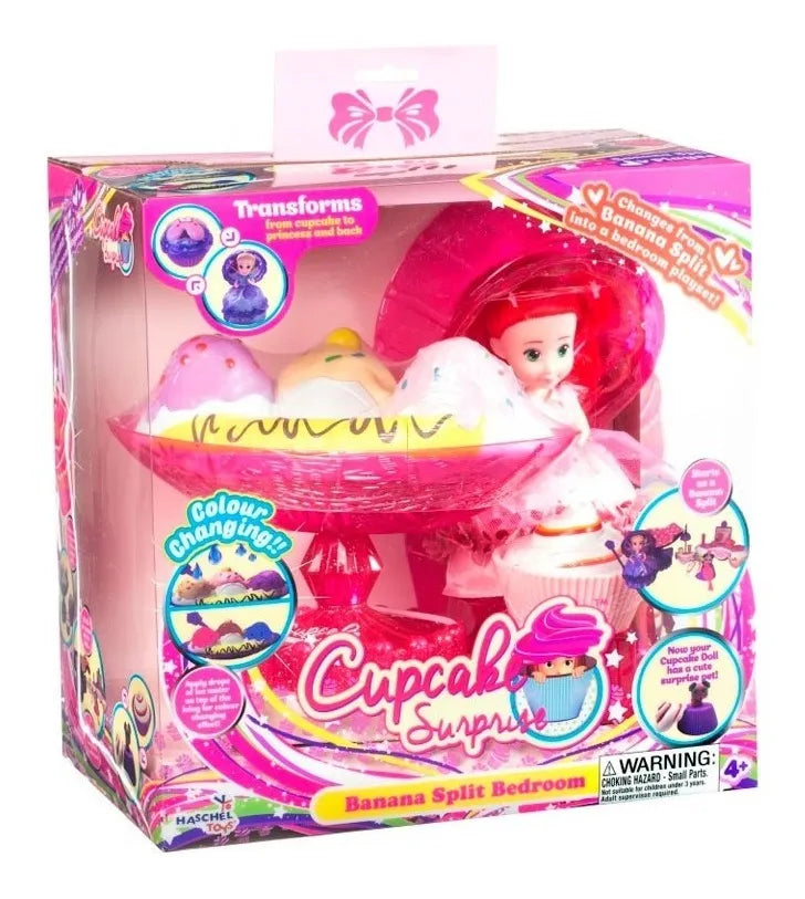Playset Muñeca Cupcakes Banana 1138 Shine