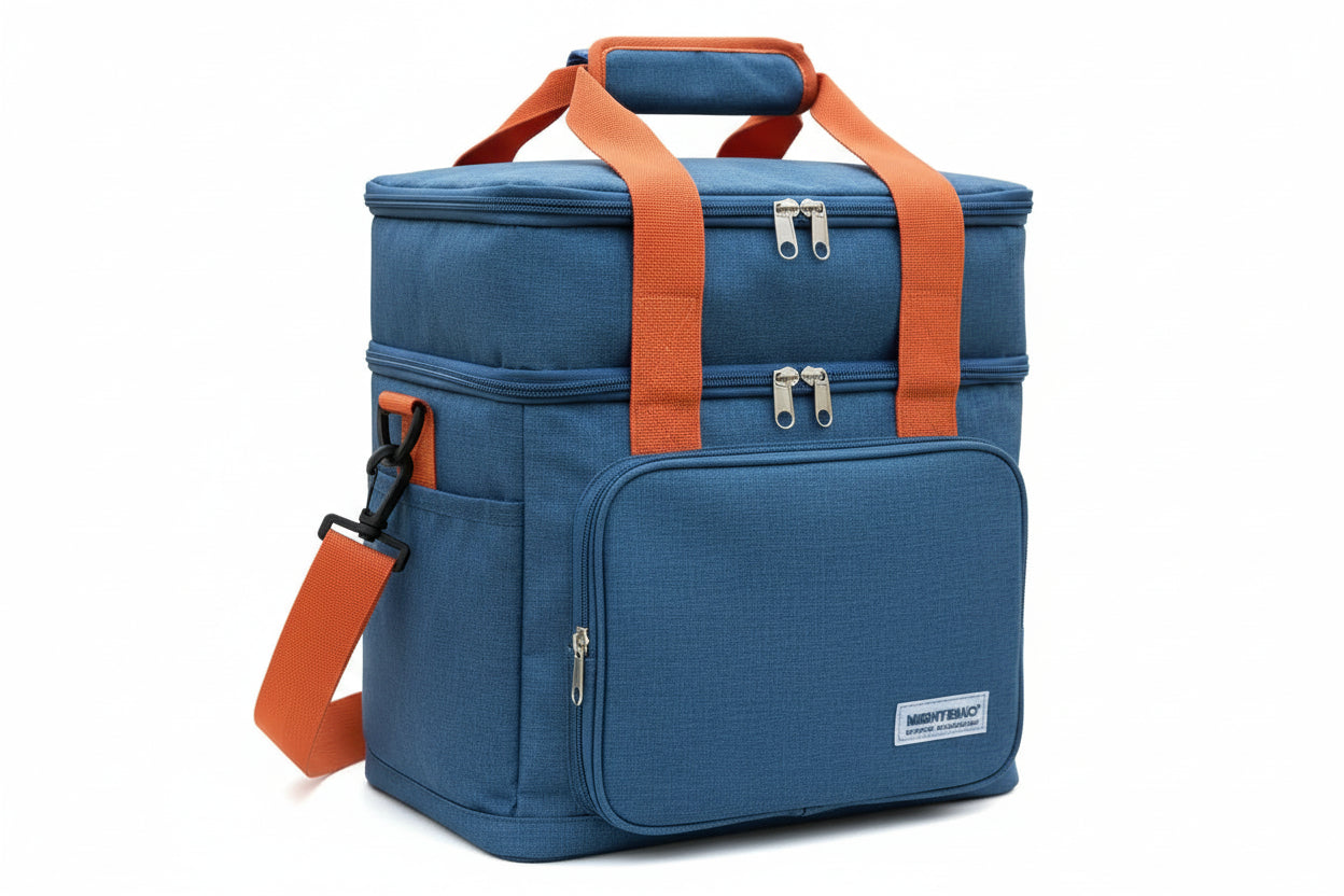Bolso Lunchera 2 Compartimentos Kl1190 Shine