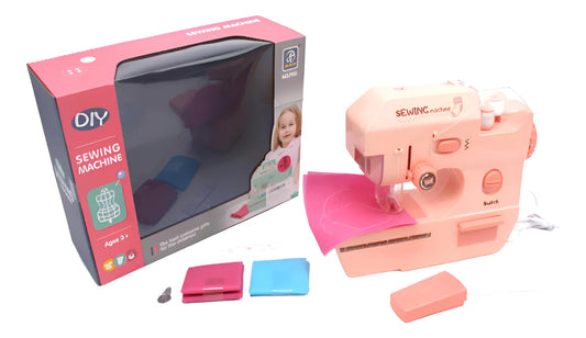 Máquina De Coser De Juguete Diy Sewing Machine 2214481 Rosa Pálido