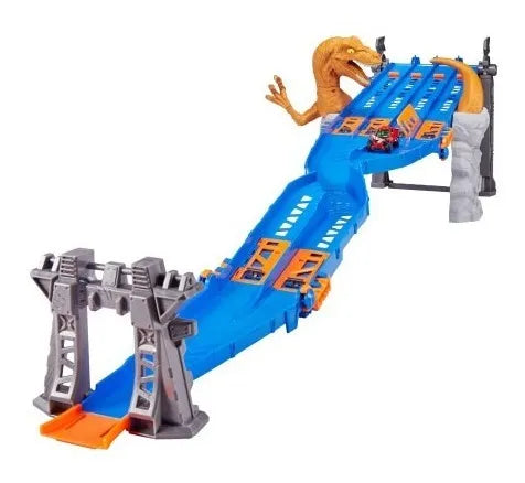 Metal Machines Pista 4 Carriles Road Rampage Serie 1 6740 Dino