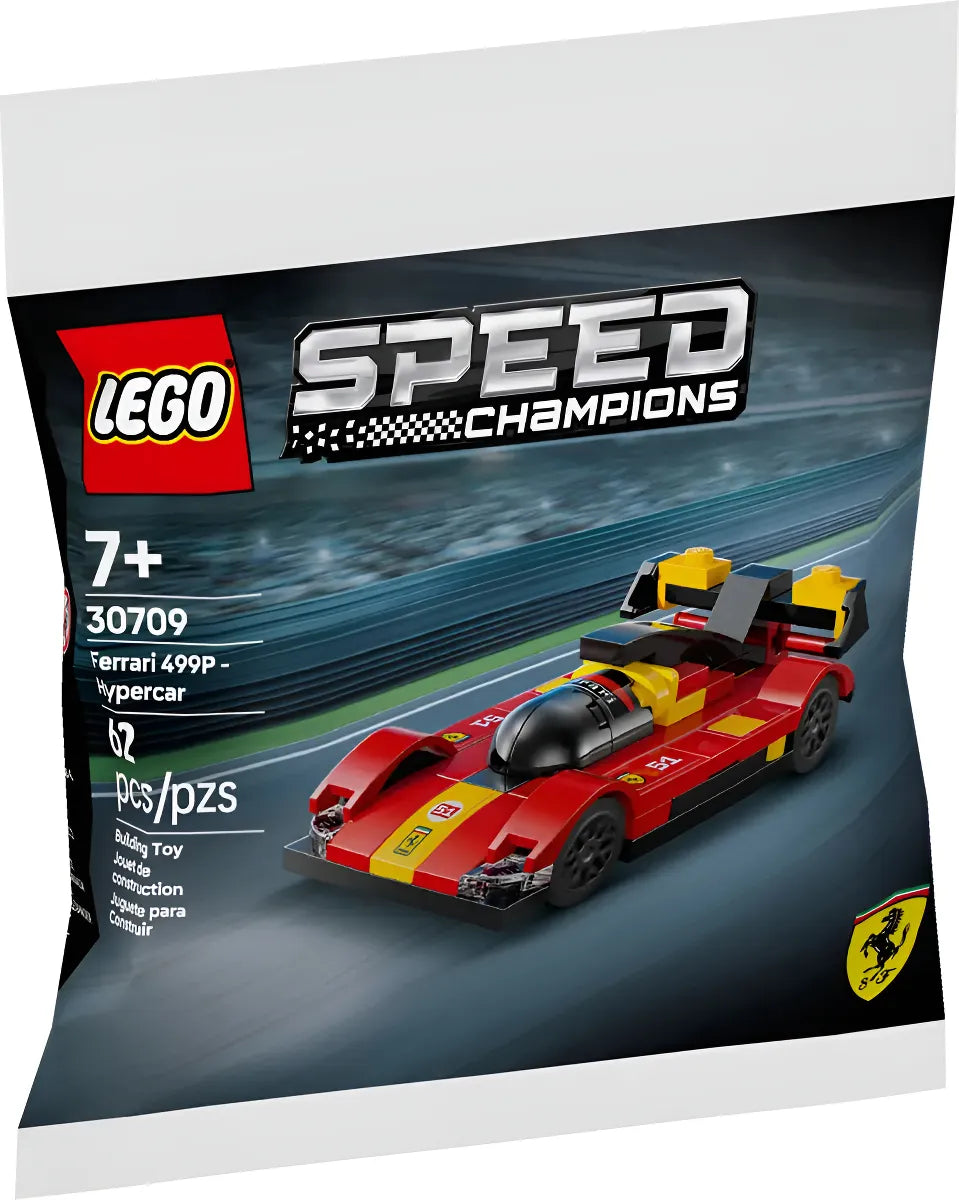 Lego Speed Champions Hipercoche Ferrari 499p 30709