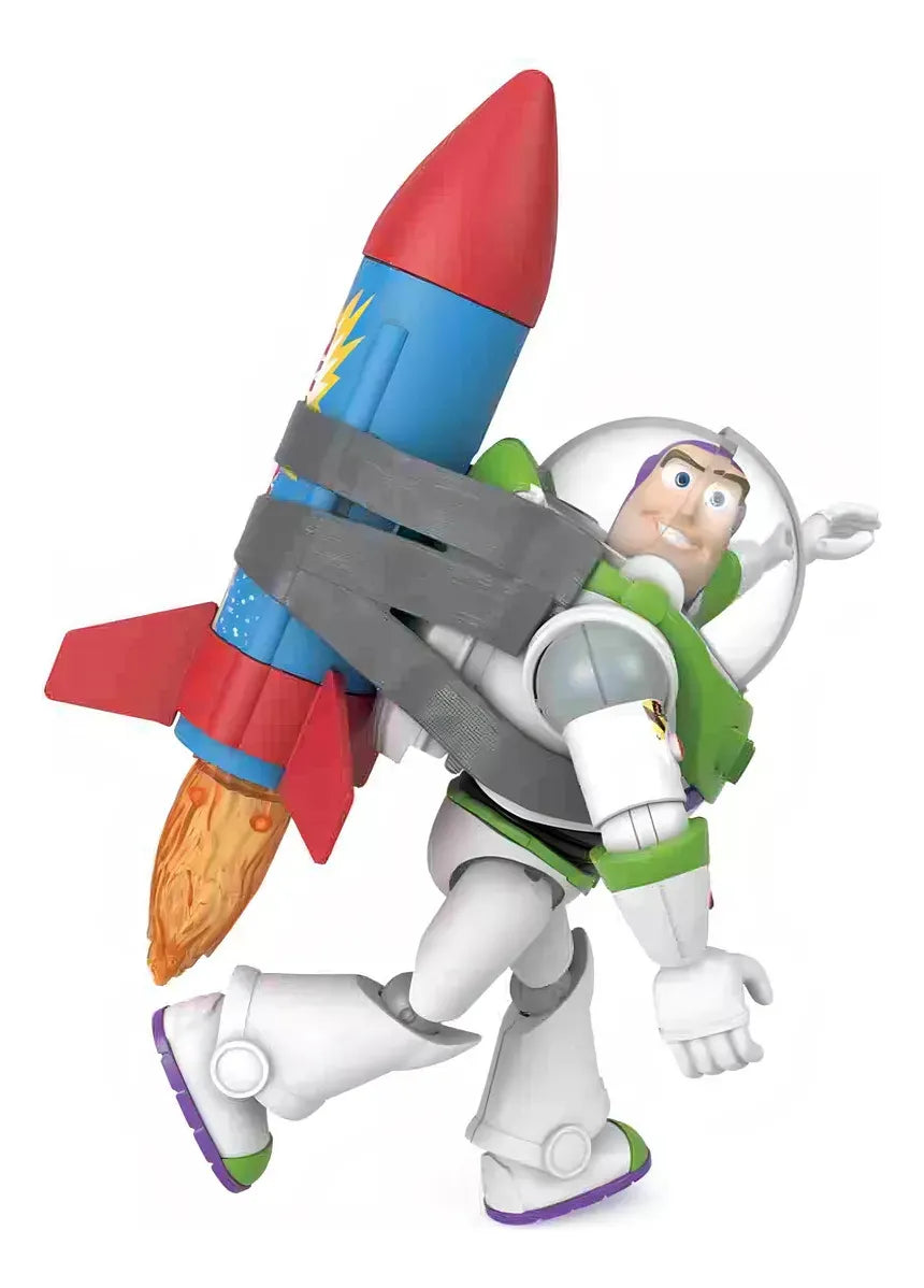 Toy Story Figura Buzz Lightyear Con Cohete 12 Hww14 Mattel