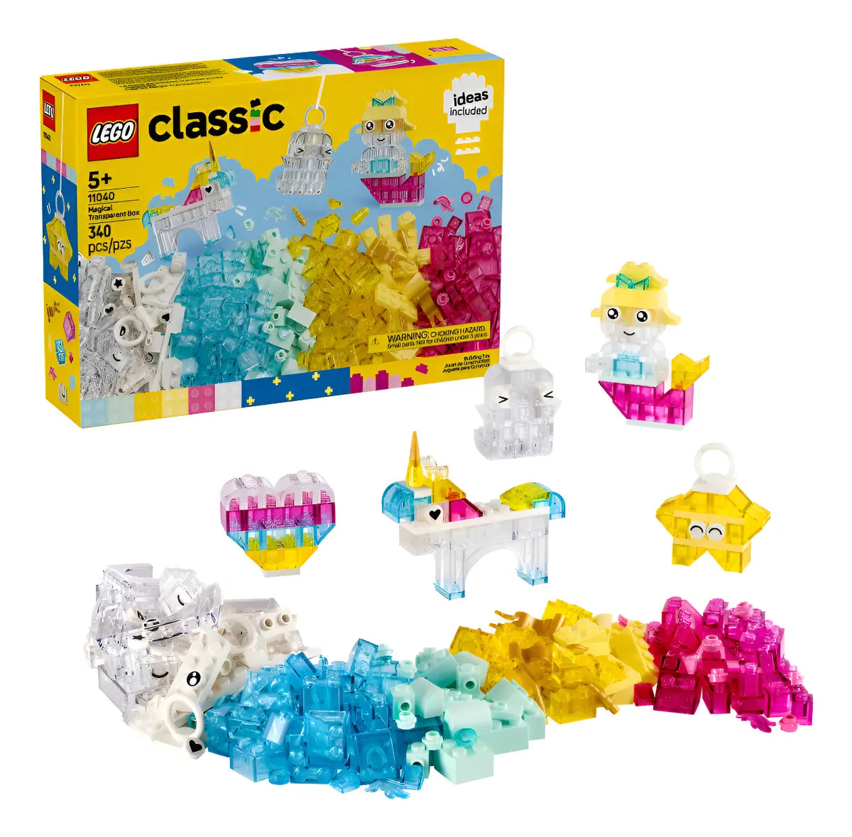 Lego Classic Magia Transparente 11040