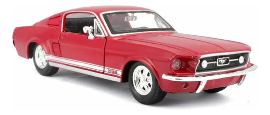 Maisto 1:24 Ford Mustang Gt 1967 Rojo 31260